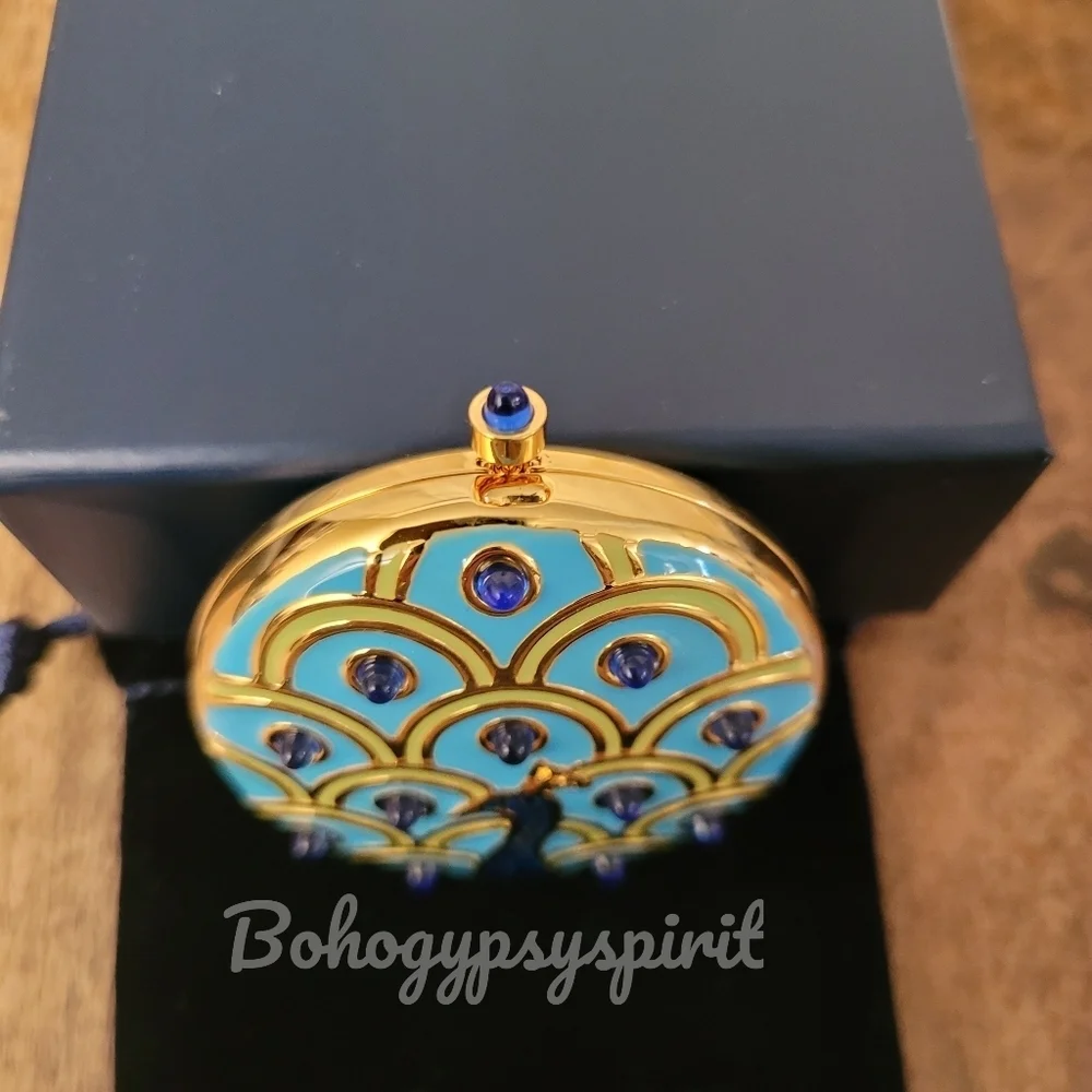 Estee Lauder Posh Peacock Perfecting Setting Powder Compact